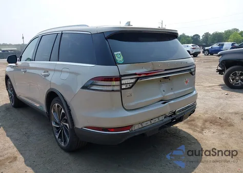 2020 Lincoln Aviator Reserve из США, поврежденный, VIN 5LM5J7XC8LGL00255